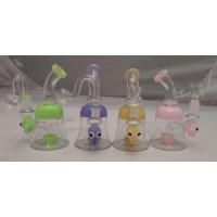 Water Pipe - 6" Dual Herb/Oil Monster