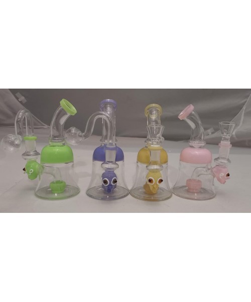 Water Pipe - 6" Dual Herb/Oil Monster