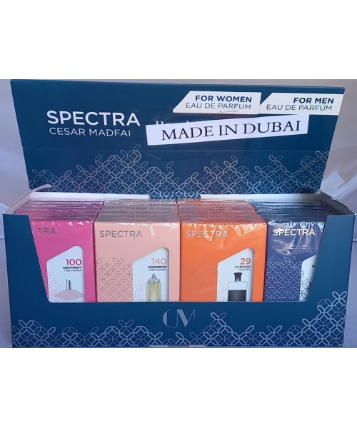 Spectra Pocket Perfumes Display (24 x 18 ml) (#100/140/29/189)