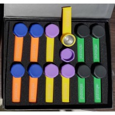 Hand Pipe - 3" Rebound Assorted Silicone (12/display)