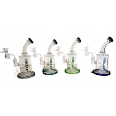 Water Pipe - 8.5" Chelax Dual Oil/Herb (OWP-004)