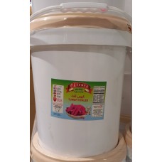Chtoura Mountain -Sliced Pickled Turnip (10 kg Bucket)