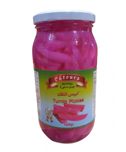 Chtoura Mountain - Pickled Turnip (12 x 1000 g) Chtoura Mountain - Pickled Turnip (12 x 1000 g)