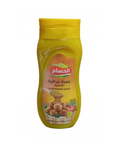 Al Hussam Mango (Amba) Sauce Squeeze Bottle (12 x 419 g)