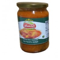 Al Hussam - Hot Amba Pickled with Sauce (12 x 900 g)