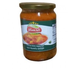 Al Hussam - Hot Amba Pickled with Sauce (12 x 900 g)