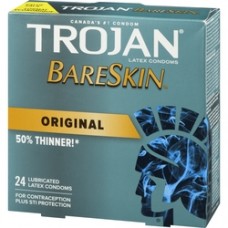 Trojan BARESKIN Original Condom (6 x 3 pc)