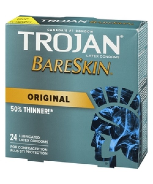 Trojan BARESKIN Original Condom (6 x 3 pc)
