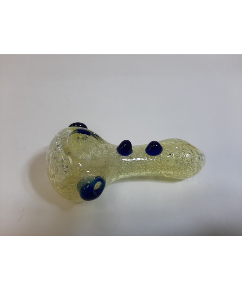 Glass Pipe 3.5" Inside Fumed Marble Glass Pipe 3.5" Inside Fumed Marble