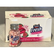 Fiona FRESH Mouth Refreshing - Raspberry (12 x 45 g)