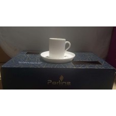 Coffee Cup & Saucer Set (12 pcs) - (PSH17-08)