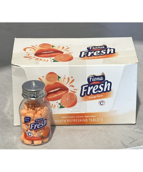 Fiona FRESH Mouth Refreshing - Orange (12 x 45 g)