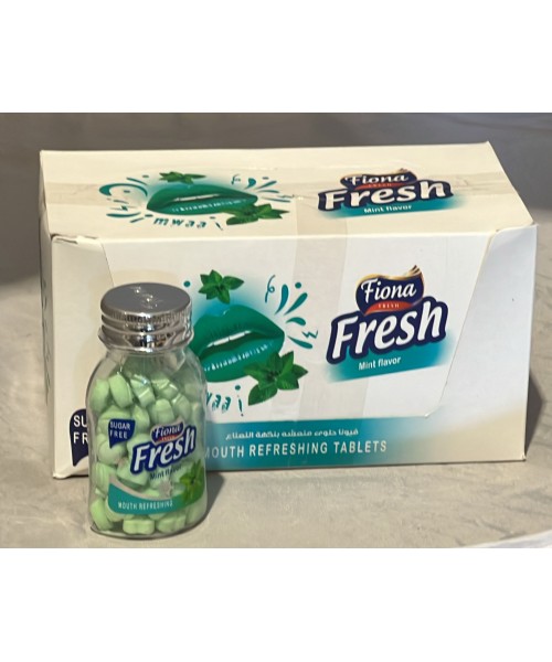 Fiona FRESH Mouth Refreshing - Mint (12 x 45 g)