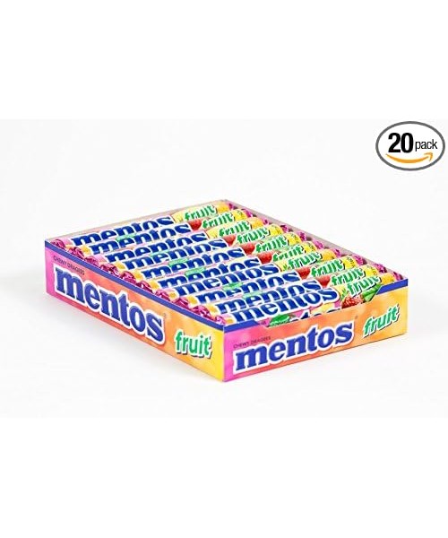 Mentos Chewy Dragees - Fruit (20 x 37.5 g)