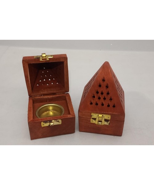 Incense Holder - Pyramid 2 (3"x3"x5")