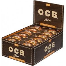 OCB Virgin Unbleached Rolls Slim (24 Units)