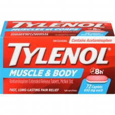 Tylenol Muscle & Body (16 Caplets x 650 mg)