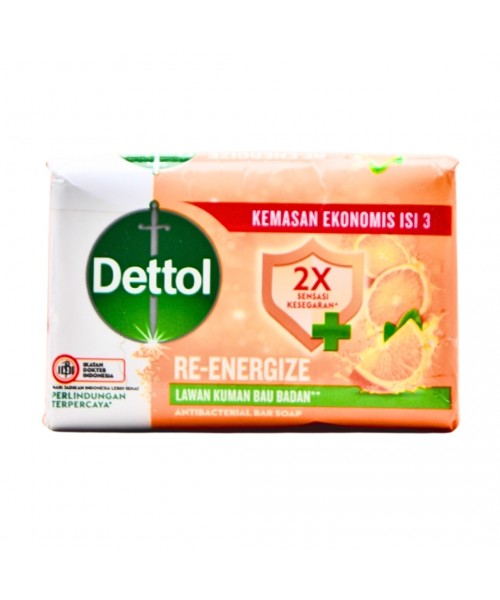 Dettol Soap Re-Energize 100 g (144) Dettol Soap Re-Energize 100 g (144)