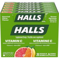 Halls Relief - Vitamin C Lime (20 x 34 g)