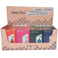 Spectra Pocket Perfumes Display (24 x 18 ml) (#86/222/225/189)