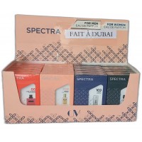 Spectra Pocket Perfumes Display (24 x 18 ml) (#86/258/169/157)