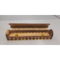 Incense Holder - Coffin 3 (12" x2.5"x2.25")