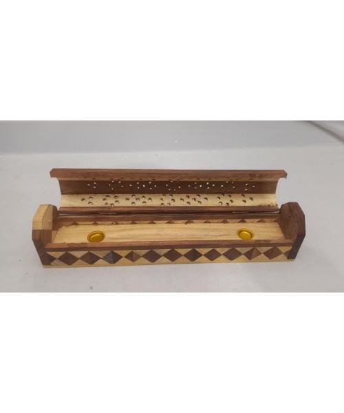 Incense Holder - Coffin 3 (12" x2.5"x2.25")