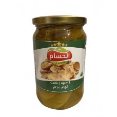 Al Hussam -Pickled Garlic Ajem (Persian) (12 x 900 g)