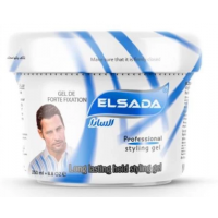 ELSADA Professional Hair Styling Gel - Blue (12 x 250 ml)