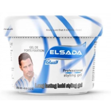 ELSADA Professional Hair Styling Gel - Blue (12 x 250 ml)
