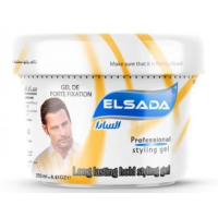 ELSADA Professional Hair Styling Gel - Honey (12 x 250 ml)
