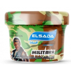 ELSADA Professional Hair Styling Gel - Military (12 x 250 ml)