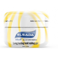 ELSADA Professional Hair Styling Gel - Yellow (12 x 250 ml)