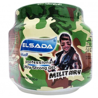 ELSADA Professional Hair Styling Gel - Military (12 x 500 ml) ELSADA Professional Hair Styling Gel - Military (12 x 500 ml)