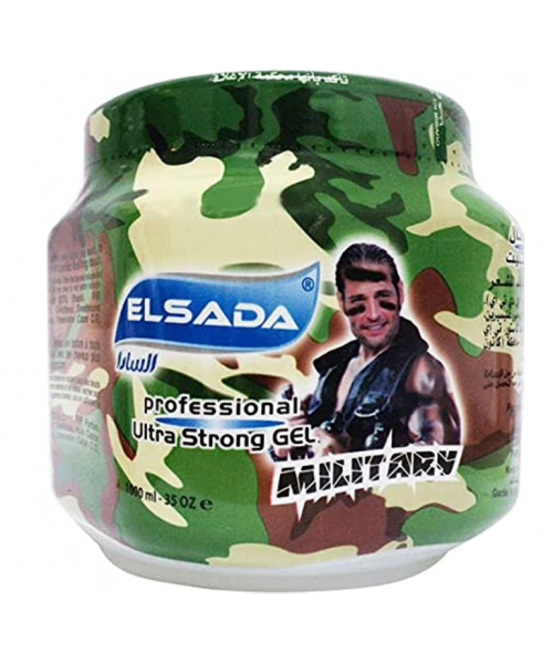 ELSADA Professional Hair Styling Gel - Military (12 x 500 ml) ELSADA Professional Hair Styling Gel - Military (12 x 500 ml)