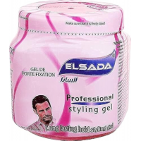 ELSADA Professional Hair Styling Gel - Pink (12 x 500 ml) ELSADA Professional Hair Styling Gel - Pink (12 x 500 ml)