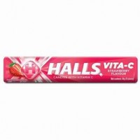 Halls Relief - Vitamin C Strawberry (20 x 34 g)