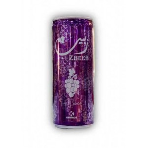 Zbeeb (Raisins) Juice in Cans (24 x 250 ml)