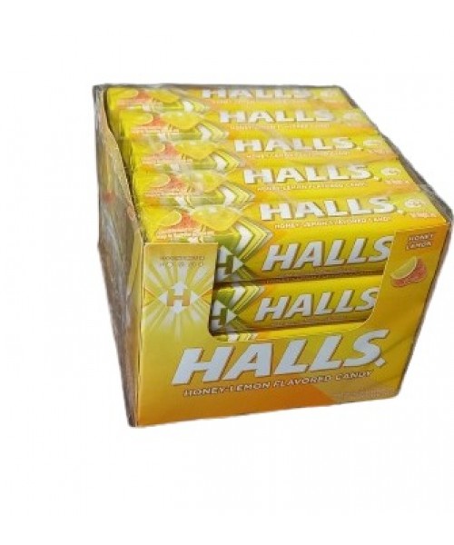 Halls Relief - Honey Lemon (20 x 34 g)