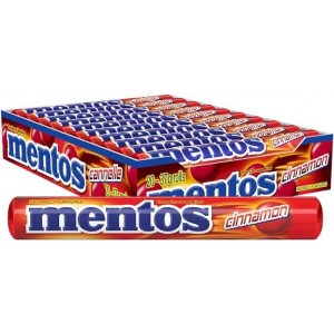 Mentos Chewy Dragees - Cinnamon (20 x 37.5 g)