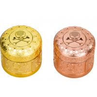 Metal Grinder - 3 Parts Fancy Skull (12)