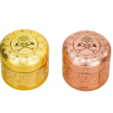 Metal Grinder - 3 Parts Fancy Skull (12)