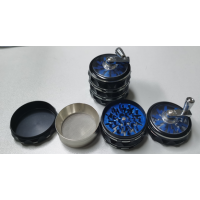 Metal Grinder - 4 Part New with Handle (6)