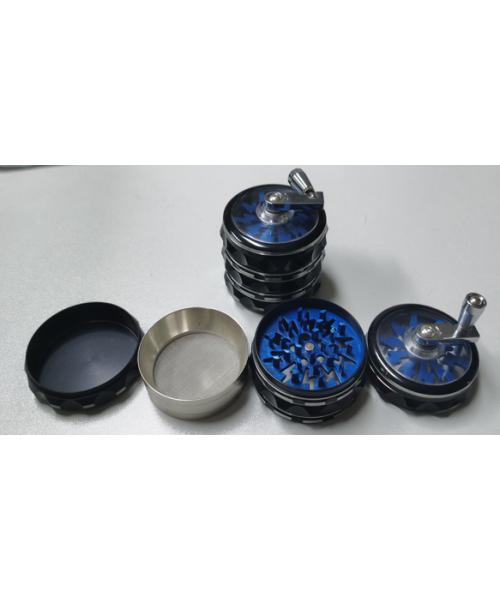 Metal Grinder - 4 Part New with Handle (6)