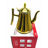 2 L Stainless Steel Tea Kettle - Gold (36) 2 L Stainless Steel Tea Kettle - Gold (36)
