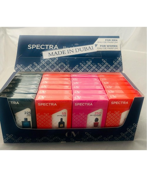 Spectra Pocket Perfumes Display (24 x 18 ml) (#225/55/250/278)