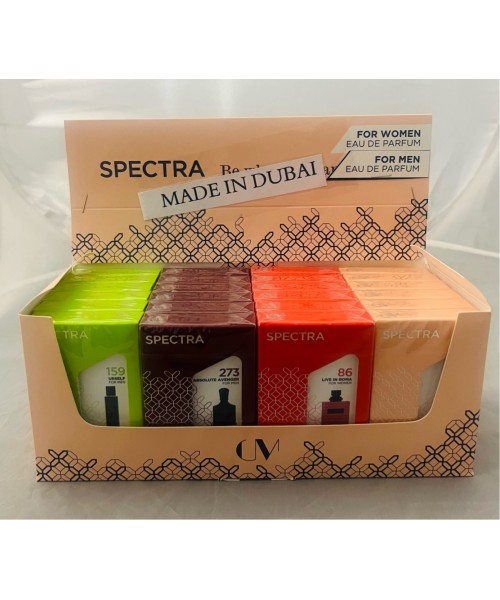 Spectra Pocket Perfumes Display (24 x 18 ml) (#159/273/86/258)