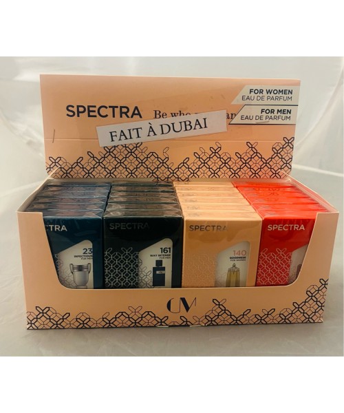 Spectra Pocket Perfumes Display (24 x 18 ml) (#23/161/140/278)