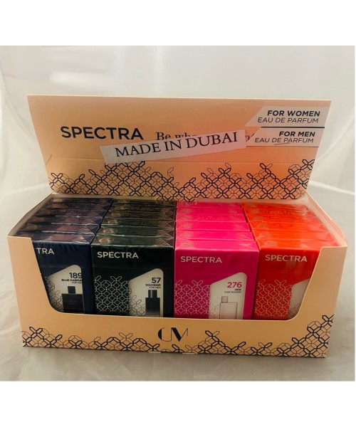 Spectra Pocket Perfumes Display (24 x 18 ml) (#189/57/276/238)