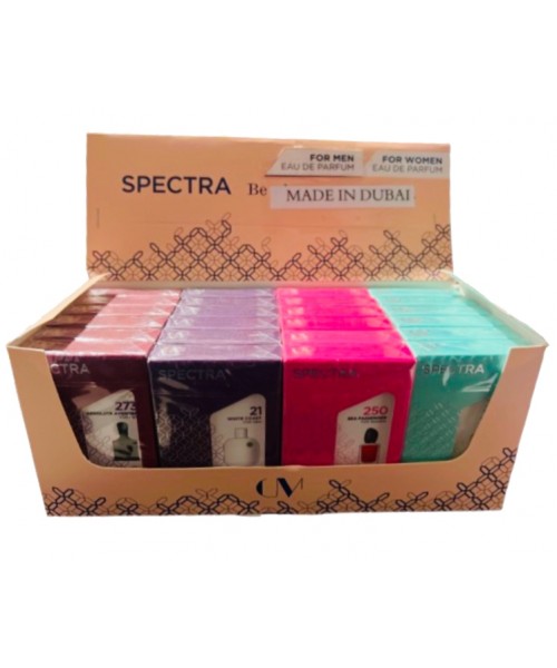Spectra Pocket Perfumes Display (24 x 18 ml) (#273/21/250/362)